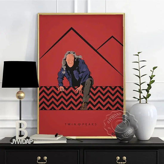 TV Play Series Twin Peaks Poster, Fire Walk With Me Wall Art, The Return Art Prints, David Lynch Artwork Twin Peaks Poster SS69