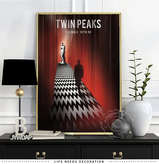 TV Play Series Twin Peaks Poster, Fire Walk With Me Wall Art, The Return Art Prints, David Lynch Artwork Twin Peaks Poster SS69