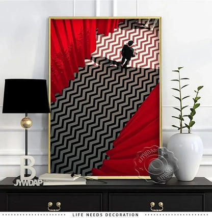 TV Play Series Twin Peaks Poster, Fire Walk With Me Wall Art, The Return Art Prints, David Lynch Artwork Twin Peaks Poster SS69