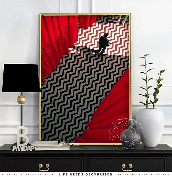 TV Play Series Twin Peaks Poster, Fire Walk With Me Wall Art, The Return Art Prints, David Lynch Artwork Twin Peaks Poster SS69