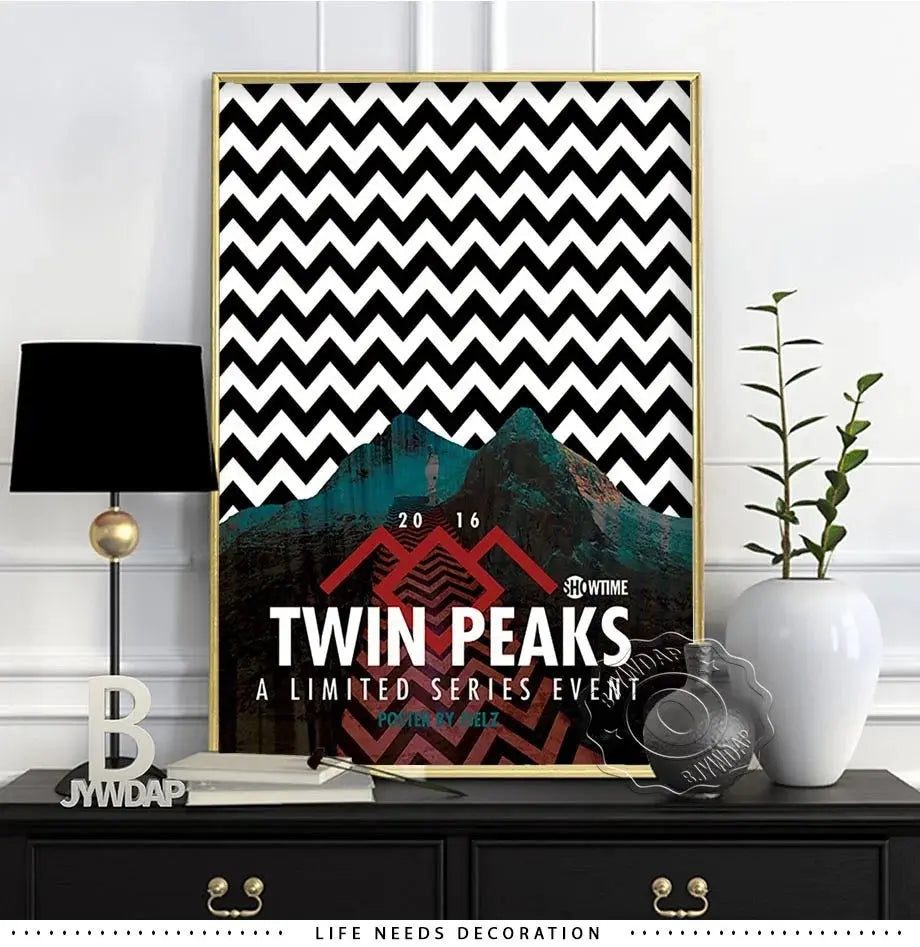 TV Play Series Twin Peaks Poster, Fire Walk With Me Wall Art, The Return Art Prints, David Lynch Artwork Twin Peaks Poster SS69
