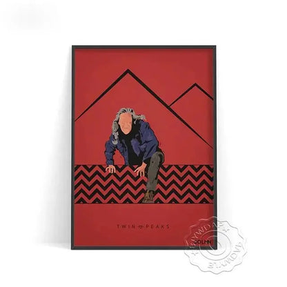 TV Play Series Twin Peaks Poster, Fire Walk With Me Wall Art, The Return Art Prints, David Lynch Artwork Twin Peaks Poster SS69 7.69 G / 13x18cm No Frame