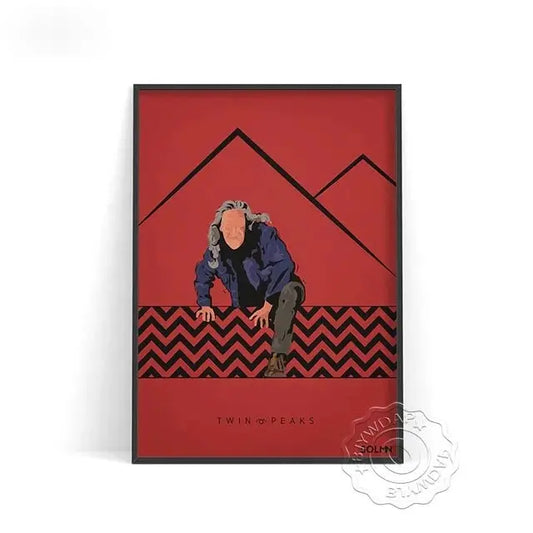 TV Play Series Twin Peaks Poster, Fire Walk With Me Wall Art, The Return Art Prints, David Lynch Artwork Twin Peaks Poster SS69 7.69 G / 13x18cm No Frame