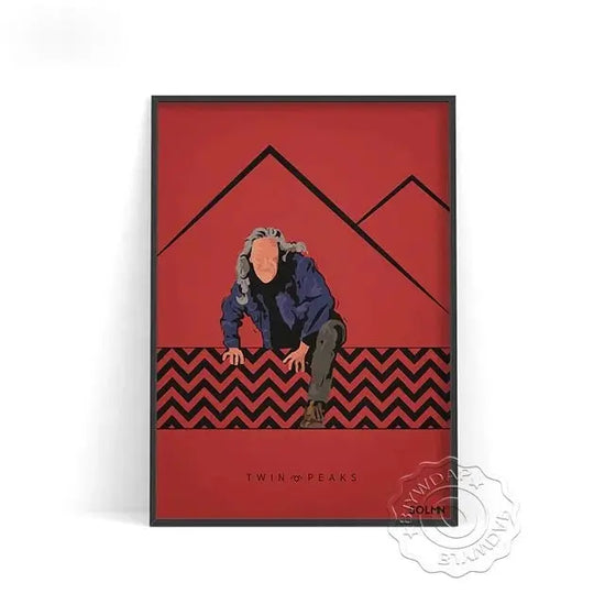 TV Play Series Twin Peaks Poster, Fire Walk With Me Wall Art, The Return Art Prints, David Lynch Artwork Twin Peaks Poster SS69 7.69 G / 13x18cm No Frame