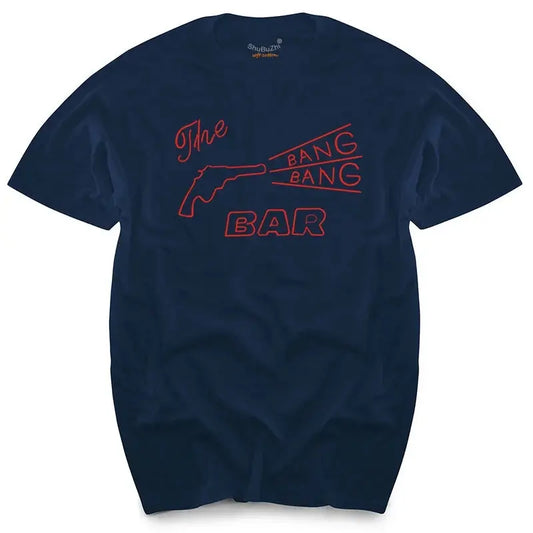 TWIN PEAKS - BANG BANG BAR - CULT TV/MOVIE - T-SHIRT - S to XL -  cotton men's top tees SS69 20.69 navy 1 / XS
