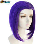 Teen Titans Raven Cosplay Costume Deluxe Jumpsuit Cloak Belt Suit Halloween Uniform for Women XS-3XL - SS69