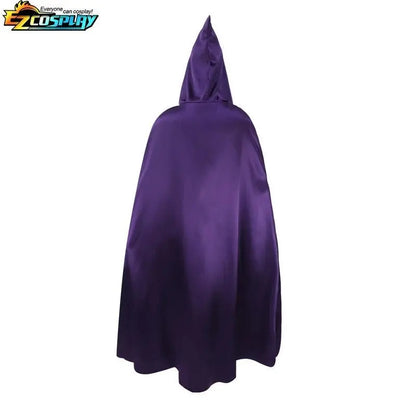 Teen Titans Raven Cosplay Costume Deluxe Jumpsuit Cloak Belt Suit Halloween Uniform for Women XS-3XL - SS69