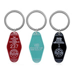 Tv Show Twin Peaks Hotel Key Chain Metal Green Enamel The Great Northern Hotel Room 315 Keychains Fashion Women Men Jewelry Gift SS69