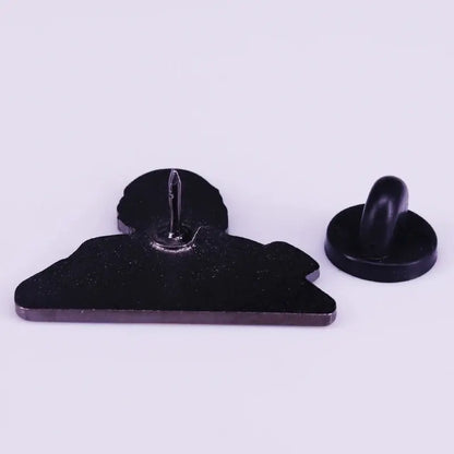 Twin Peaks Badge Agent Cooper Log Lady Wooden Gotta Light Woodsman David Lynch Pin Audrey Diane Fire Walk with Me Brooch SS69