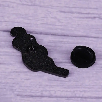 Twin Peaks Badge Agent Cooper Log Lady Wooden Gotta Light Woodsman David Lynch Pin Audrey Diane Fire Walk with Me Brooch SS69