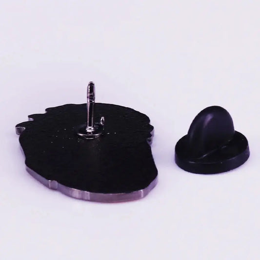 Twin Peaks Badge Agent Cooper Log Lady Wooden Gotta Light Woodsman David Lynch Pin Audrey Diane Fire Walk with Me Brooch SS69