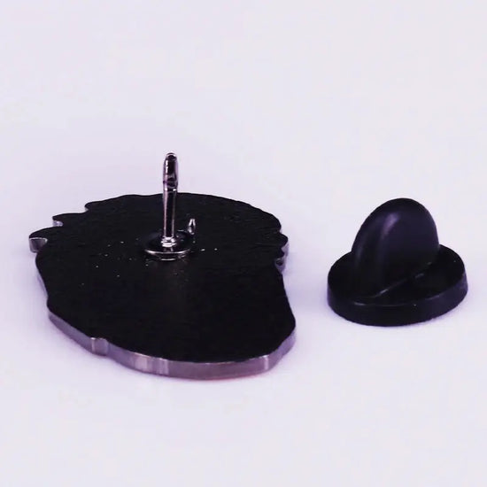 Twin Peaks Badge Agent Cooper Log Lady Wooden Gotta Light Woodsman David Lynch Pin Audrey Diane Fire Walk with Me Brooch SS69