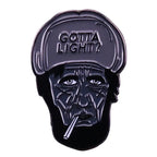 Twin Peaks Badge Agent Cooper Log Lady Wooden Gotta Light Woodsman David Lynch Pin Audrey Diane Fire Walk with Me Brooch SS69