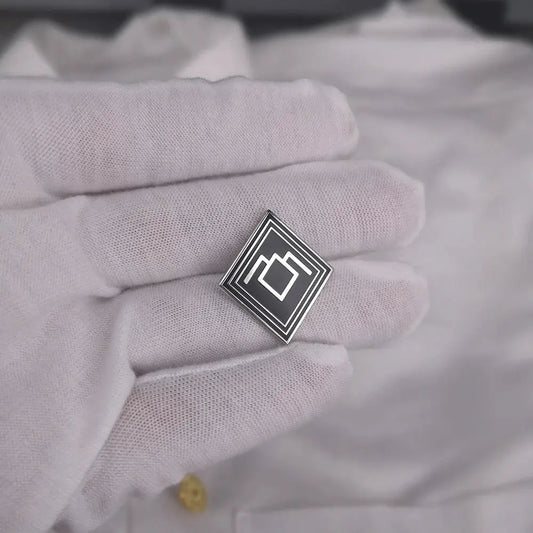 Twin Peaks Black Lodge Enamel Pin Badge SS69