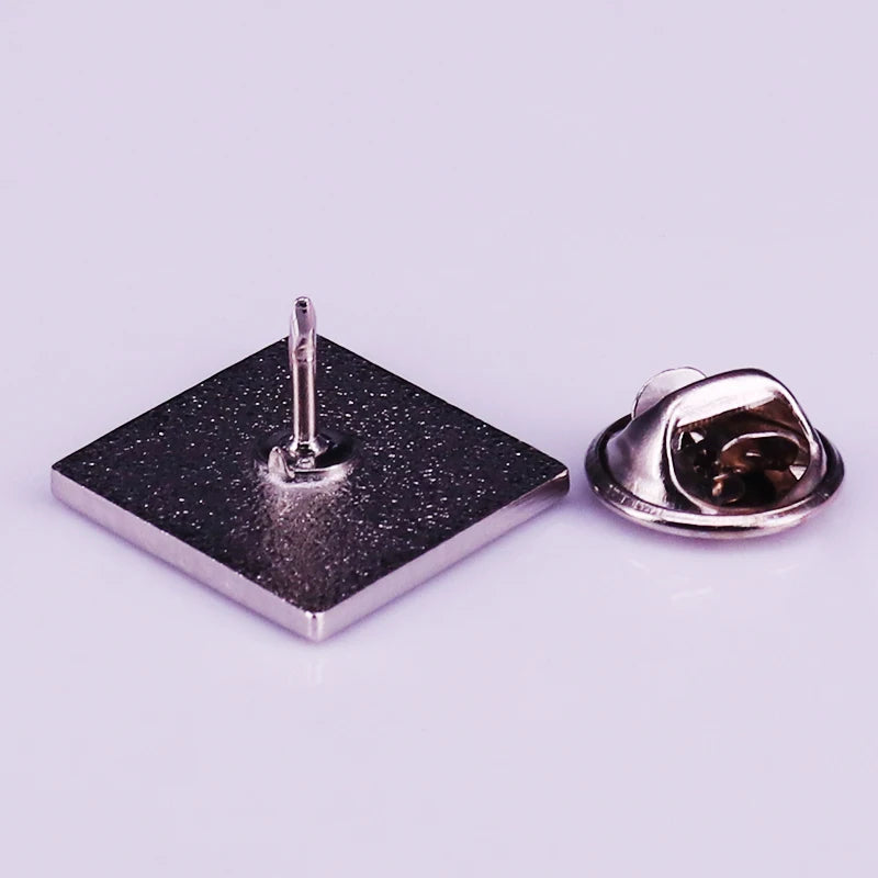 Twin Peaks Black lodge badge owl cave symbol antique look style pin SS69