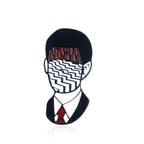 Twin Peaks Enamel Badge Brooch Burning Matches Dale Cooper Pins Brooches for Women Men Lapel Pin Jeans Shirt Jewelry SS69
