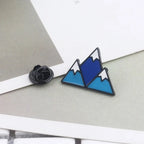 Twin Peaks Heart Shape Brooches Dale Cooper Fire Walk With Me Red Wine Bottle Cup Lapel Enamel Pins Women Men Bag Shirt Gift SS69