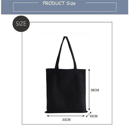 Twin Peaks Movie Tote Bags for Student Cloth Bag Totebag Women Shopper Shopping Aesthetic Woman Canvas Large University Shoulder SS69