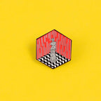 Twin peaks Venus Art Statue Enamel pin Hexagon Brooch Custom Alloy Badge Backpack Lapel Pins Fashion Art Jewelry for Women Gift SS69