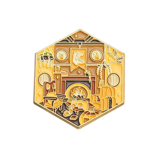Twin peaks Venus Art Statue Enamel pin Hexagon Brooch Custom Alloy Badge Backpack Lapel Pins Fashion Art Jewelry for Women Gift SS69 5.69 QHXZ916