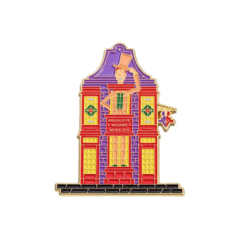 Twin peaks Venus Art Statue Enamel pin Hexagon Brooch Custom Alloy Badge Backpack Lapel Pins Fashion Art Jewelry for Women Gift SS69