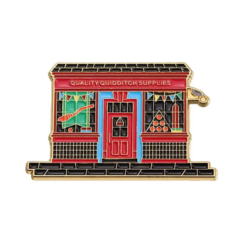 Twin peaks Venus Art Statue Enamel pin Hexagon Brooch Custom Alloy Badge Backpack Lapel Pins Fashion Art Jewelry for Women Gift SS69