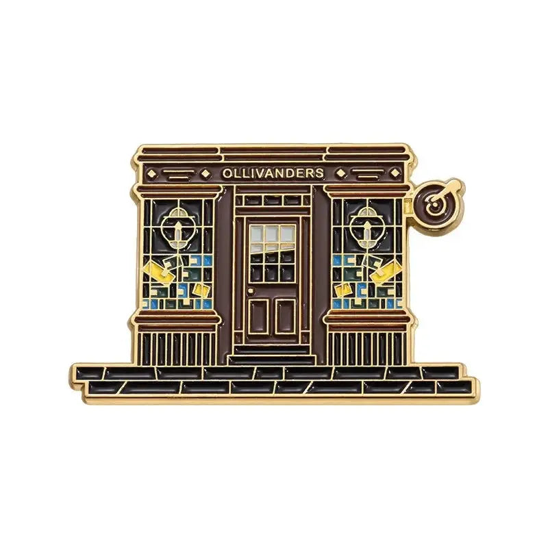 Twin peaks Venus Art Statue Enamel pin Hexagon Brooch Custom Alloy Badge Backpack Lapel Pins Fashion Art Jewelry for Women Gift SS69