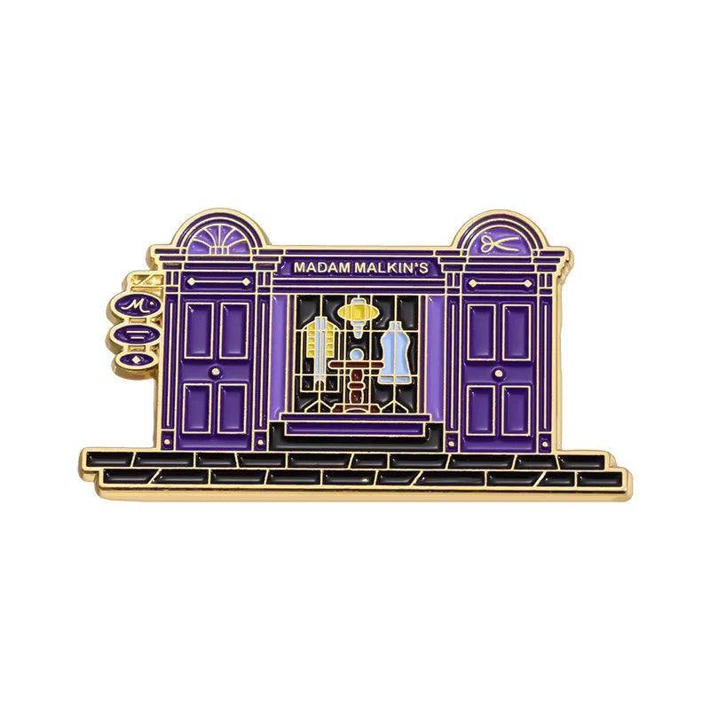 Twin peaks Venus Art Statue Enamel pin Hexagon Brooch Custom Alloy Badge Backpack Lapel Pins Fashion Art Jewelry for Women Gift SS69