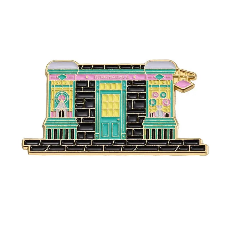 Twin peaks Venus Art Statue Enamel pin Hexagon Brooch Custom Alloy Badge Backpack Lapel Pins Fashion Art Jewelry for Women Gift SS69