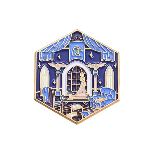 Twin peaks Venus Art Statue Enamel pin Hexagon Brooch Custom Alloy Badge Backpack Lapel Pins Fashion Art Jewelry for Women Gift SS69 5.69 QHXZ917