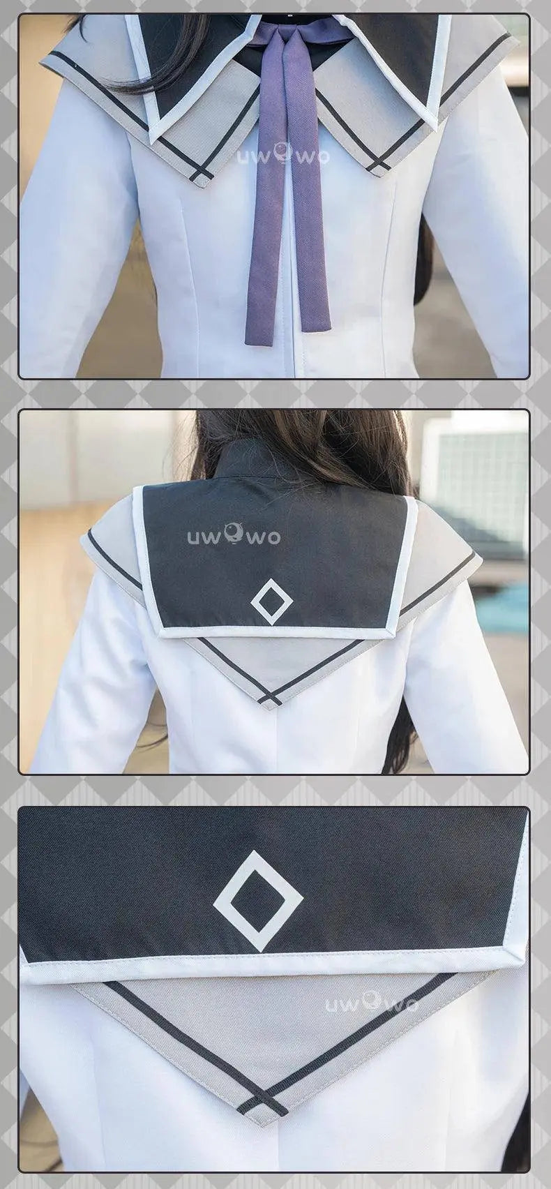UWOWO Collab Series: Puellaa Magii Madoka Magicaa Akemii Homuraa Cospaly Costume S-4XL Cosplay Outfits - SS69