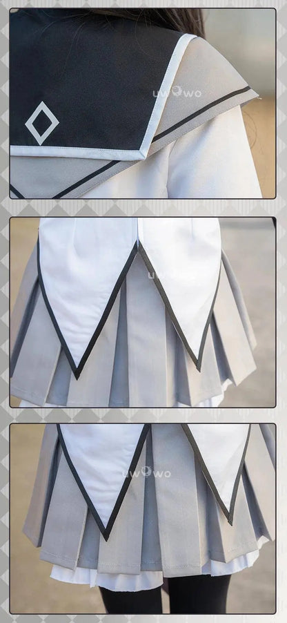 UWOWO Collab Series: Puellaa Magii Madoka Magicaa Akemii Homuraa Cospaly Costume S-4XL Cosplay Outfits - SS69