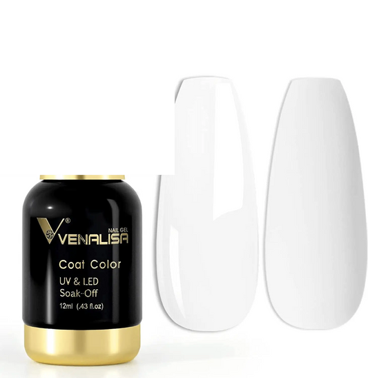 VENALISA Semi-Permanent White Nail Polish: Eco-Friendly, and Easy to Apply - SS69