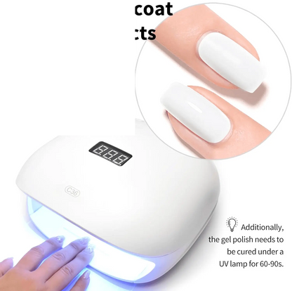 VENALISA Semi-Permanent White Nail Polish: Eco-Friendly, and Easy to Apply - SS69