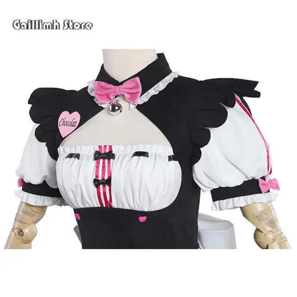 Vanilla Cosplay Costume In Stock Maid Dress Maid Outfit NEKOPARA Chocola Vanilla OVA Maid Game Uniform Cat Neko Girl Women - SS69
