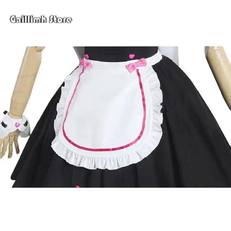 Vanilla Cosplay Costume In Stock Maid Dress Maid Outfit NEKOPARA Chocola Vanilla OVA Maid Game Uniform Cat Neko Girl Women - SS69