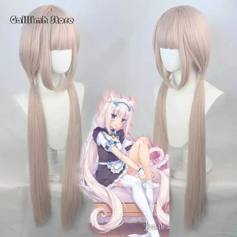 Vanilla Cosplay Costume In Stock Maid Dress Maid Outfit NEKOPARA Chocola Vanilla OVA Maid Game Uniform Cat Neko Girl Women - SS69