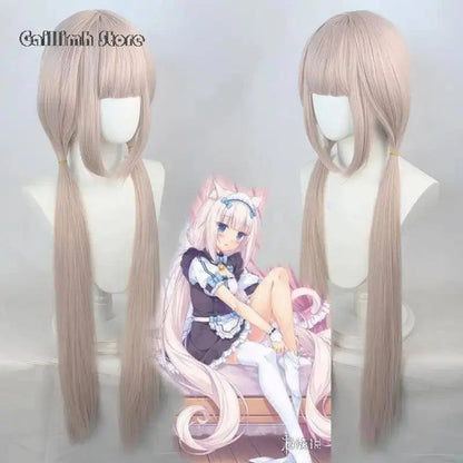 Vanilla Cosplay Costume In Stock Maid Dress Maid Outfit NEKOPARA Chocola Vanilla OVA Maid Game Uniform Cat Neko Girl Women - SS69