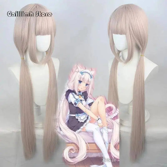 Vanilla Cosplay Costume In Stock Maid Dress Maid Outfit NEKOPARA Chocola Vanilla OVA Maid Game Uniform Cat Neko Girl Women - SS69