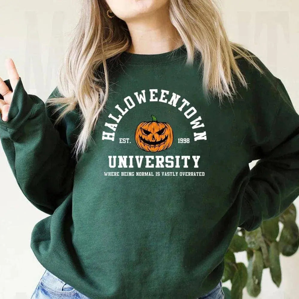 Vintage Halloweentown Sweatshirt Halloweentown Est 1998 Pullover Funny - SS69