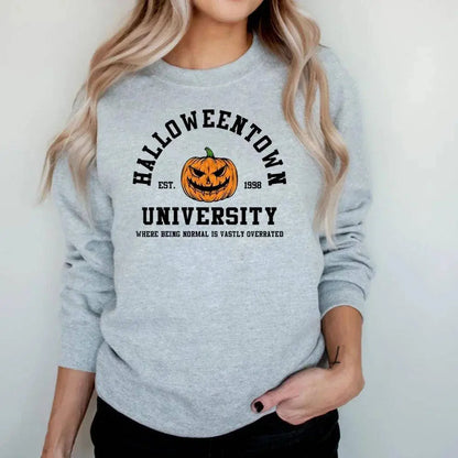 Vintage Halloweentown Sweatshirt Halloweentown Est 1998 Pullover Funny - SS69