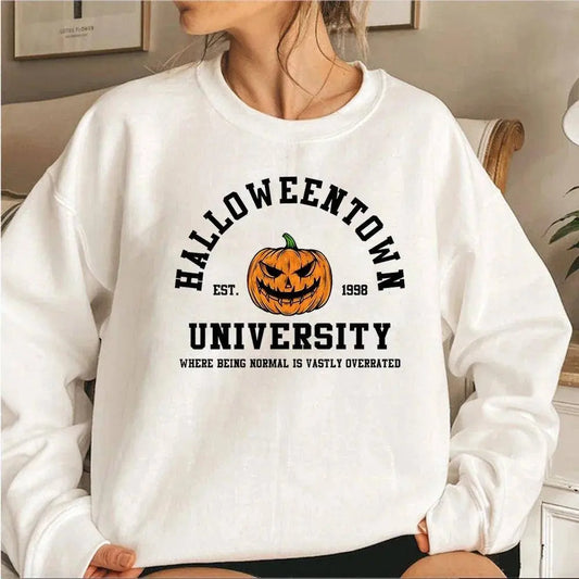 Vintage Halloweentown Sweatshirt Halloweentown Est 1998 Pullover Funny - SS69