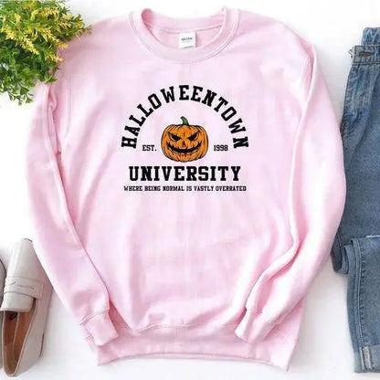 Vintage Halloweentown Sweatshirt Halloweentown Est 1998 Pullover Funny - SS69