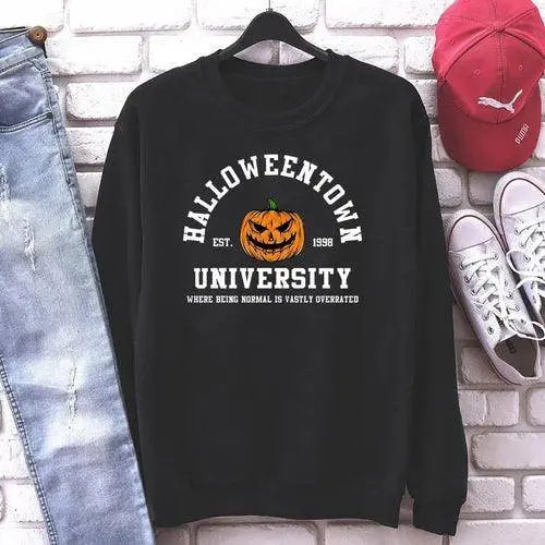 Vintage Halloweentown Sweatshirt Halloweentown Est 1998 Pullover Funny - SS69