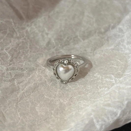 Vintage Irregular Cross Star Open Ring for Women Men Punk Gothic Sliver Color Adjustable Couple Rings Y2K Egirl Jewelry Gift - SS69