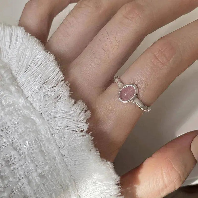 Vintage Irregular Cross Star Open Ring for Women Men Punk Gothic Sliver Color Adjustable Couple Rings Y2K Egirl Jewelry Gift SS69
