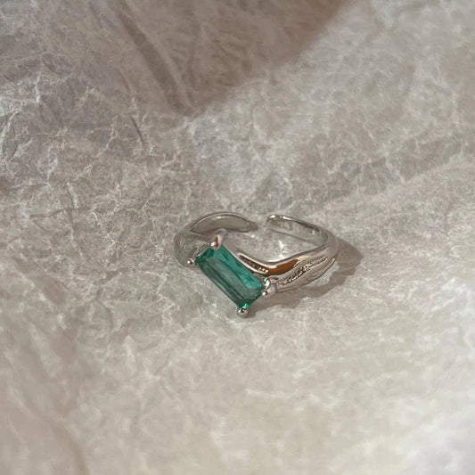 Vintage Irregular Cross Star Open Ring for Women Men Punk Gothic Sliver Color Adjustable Couple Rings Y2K Egirl Jewelry Gift SS69