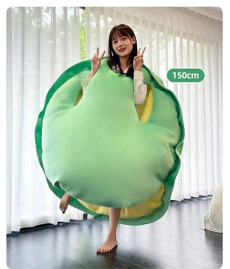 Wearable Turtle Shell Plush Pillows Stuffed Soft Tortoise Turtle Shell Stuffed Animal Costume Plush Dress Up Cushion Funny Toy SS69