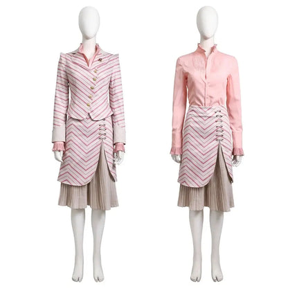 Wicked Glinda Cosplay Costume Disfraz Women Dress Halloween Carnival Party Outfits SS69