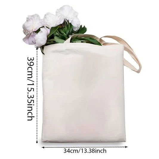 Wicked Witch Canvas Tote Bag - Spacious & Durable Shoulder Bag with Anime Design, Ideal for Shopping & Everyday Use, Great Gift for Women, Bottomless, Sideless, Reusable SS69